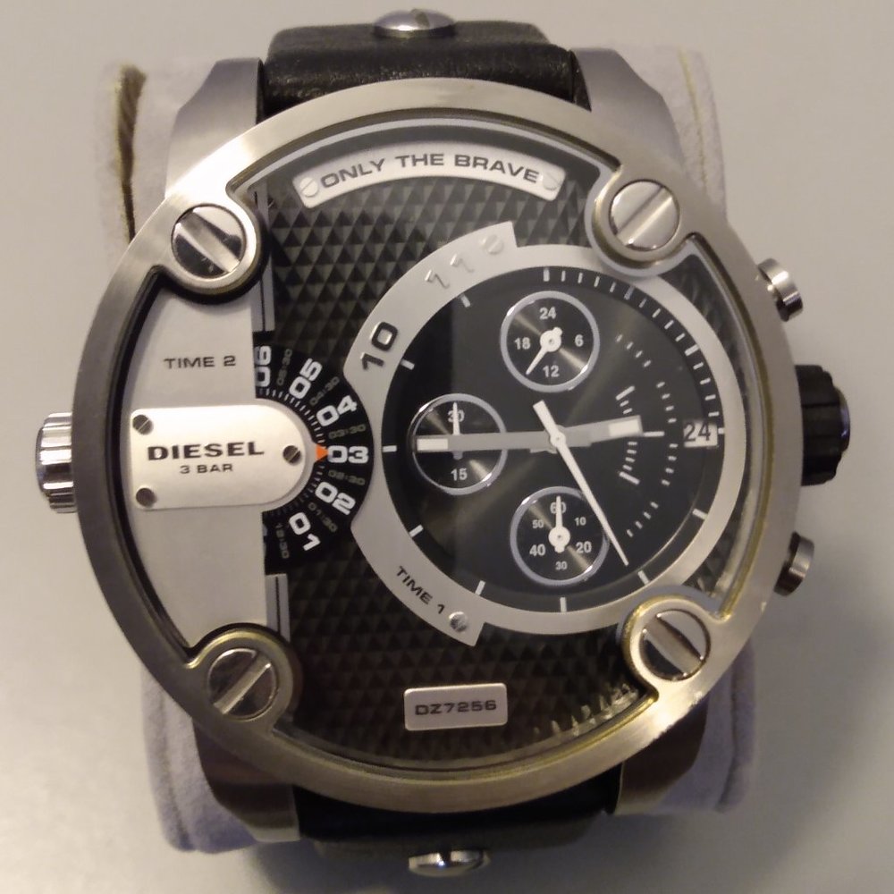 men's diesel 3 bar watch